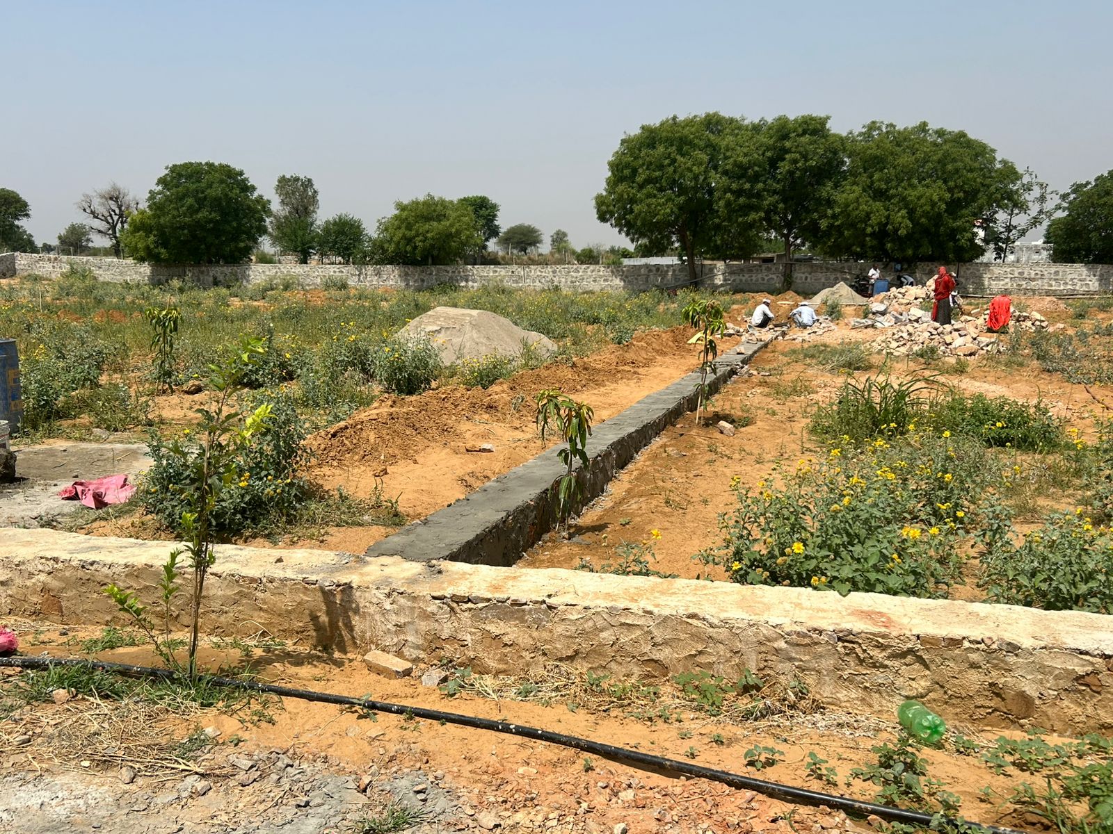 Phase 5 - Brickwork and Interior Conduits